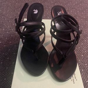 Brand new Off white sandal